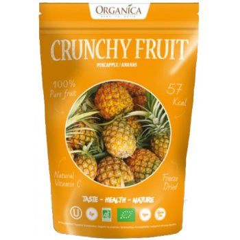 Crunchy Fruity Ananas Croquants Qualité Crue Bio, 16g