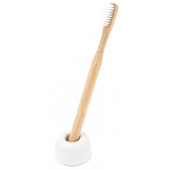 Porte-brosse à dents blanc, 1 pièce