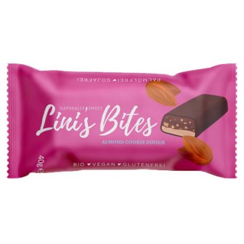 Barres Lini's Bites Amandes Cookie Dough Bio, 40g