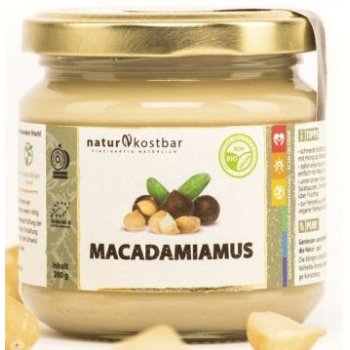 Purée de noix de macadamia Cru Bio, 200g