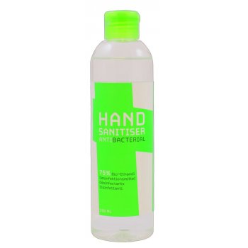 Hand Sanitiser Antibacterial Desinfectant 75% Organic Ethanol, 250ml