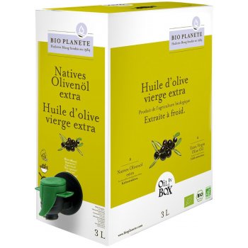 Huile d'olive douce vierge extra en gros Bidon Bio, 3l