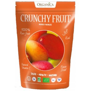 Crunchy Fruity Mangue Croquants Qualité Crue Bio, 18g