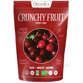 Crunchy Fruity Cerises Croquants Qualité Crue Bio, 20g