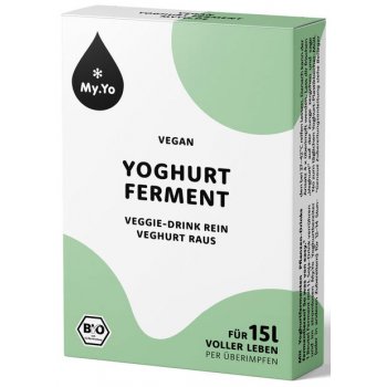 MyYo VEGAN Ferment pour fabrication de yaourt (3 sachet), 3x5g