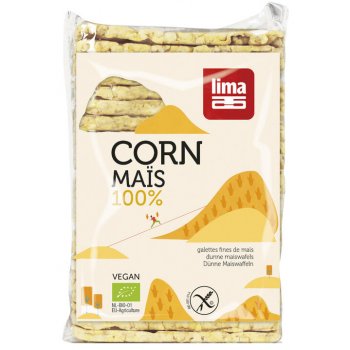 Corn Cakes Thin Rectangular Organic, 140g