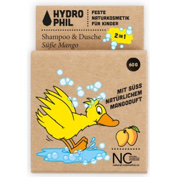 Shampooing et douche pour enfants 2en1 canard à la mangue, 60g
