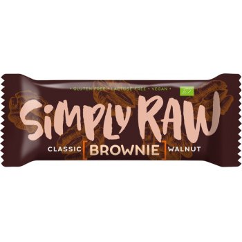Barre Simply Raw Brownie Noix Bio, 45g