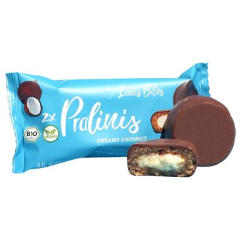 Pralinis Lini's Bites Creamy Coconut Bio, 46g