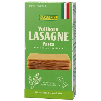 Lasagna sheets whole grain organic, 250g