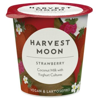 Coconut Milk with Yoghurt Cultures Strawberry Organic, 125g