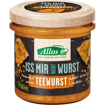 *DISCOUNT: BBD 15.05.24* Iss mir nicht Wurst Teewurst Sausage Organic, 135g