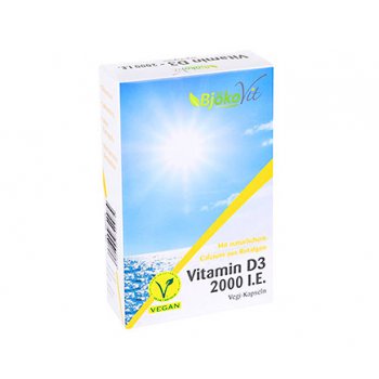 Vitamin D3 60 2000IU Vegan, 60 Capsules
