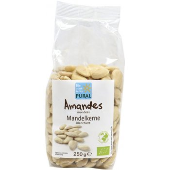 Almonds Blanched Organic, 250g