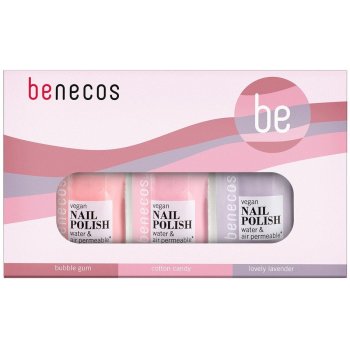 Geschenkset Nagellack: Pretty in Pastel Bio, 3 Stück