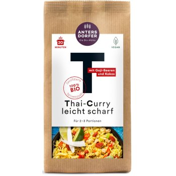 Curry Thaï légèrement épicé Bio, 150g