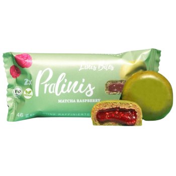 Pralinis Lini's Bites Matcha Raspberry Organic, 46g