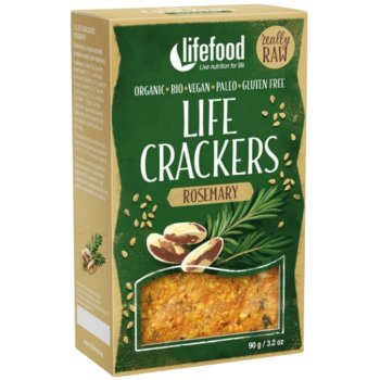Crackers Crus Romarin Bio, 90g