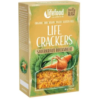 Crackers Crus Choucroute Sarrasin Bio, 90g
