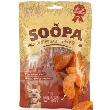 *RABAIS: DLUO 06.11.25* Friandises Vegan pour chiens Soopa Patate Douce, 100g