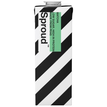 Sproud Boisson aux Protéines de Pois - Matcha, 1l