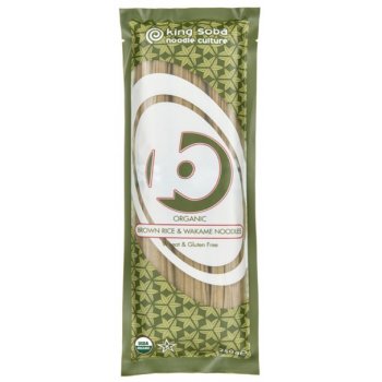 *B-Ware - Verpackung beschädigt* Pasta Braune Reisnudeln mit Wakame, glutenfrei, Bio, 250g