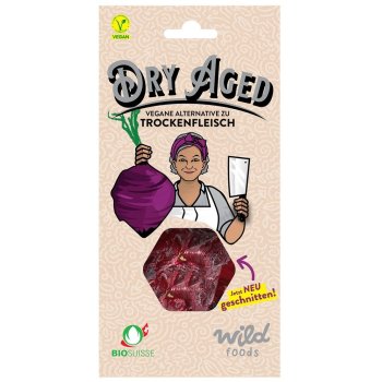 *AKTION: MHD 05.10.25* Wood Smoked Dry Aged Vegane Alternative zu Trockenfleisch Bio, 80g