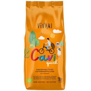 *DISCOUNT: BBD 18.10.25* Vivani Cavi quick Instant Chocolate Powder Organic, 400g