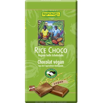*RABAIS: DLUO 10/25* Rapunzel Rice Choco vegan couverture clair Bio, 100g
