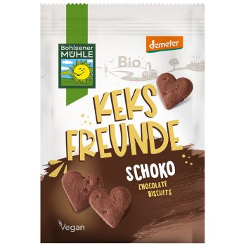 *RABAIS: DLUO 21.10.25* Amis des Biscuits Chocolat Keksfreunde Bio, 125g