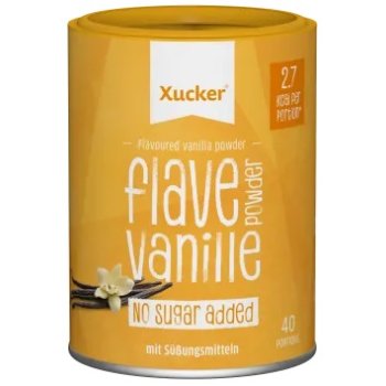 *AKTION: MHD 31.10.25* Flave Powder Geschmackspulver Vanille, 120g