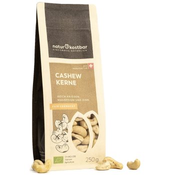 *AKTION: MHD 31.10.25* Cashewkerne GF Bio, 250g