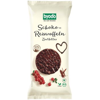 *AKTION: MHD 01.11.25* Reiswaffeln mit Zartbitterschokolade Bio, 65g