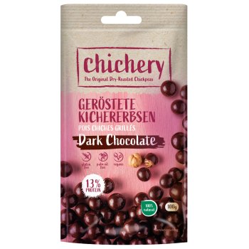 Pois chiches rôtis Dark Chocolate, 100g