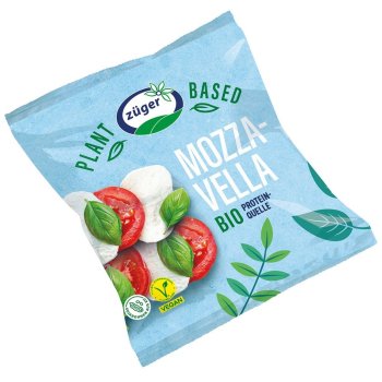 *AKTION: MHD 08.10.25* MozzaVella Vegane Alternative zu Mozzarella Bio, 125g