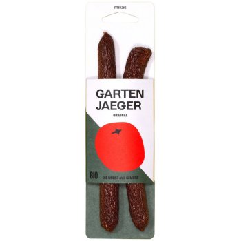 *AKTION: MHD 13.10.25* Gartenjäger Trockenwurst Original Vegan Bio, 2x57g