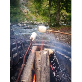 *RABAIS: DLUO 04.11.25* Guimauve Jumbo Marshmallows Camper Vanilla, 200g