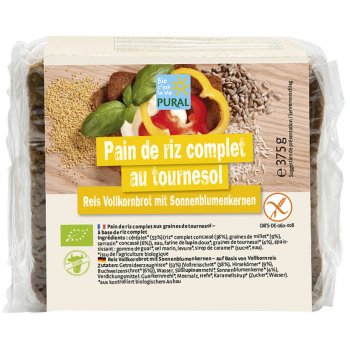 *DISCOUNT: BBD 28.10.25* Gluten Free Whole Grain Rice Bread Sunflower Seeds & Buckwheat Organic, 375g