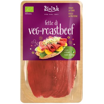*RABAIS: DLUO 15.10.25* Veg Deli Slices – Roastbeef Bio, 80g