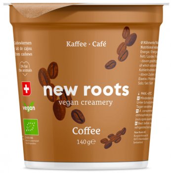 *RABAIS: DLUO 15.10.25* New Roots CAFÉ Alternative Végétalien au yaourt Bio, 140g