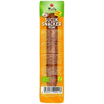 Sucuk Snacker Vegan Bio, 30g