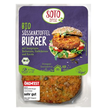 Burger de Patate Douce Bio, 160g