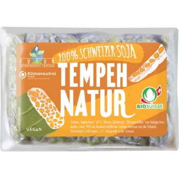 Tempeh Natur Schweiz Bio, ca. 300g