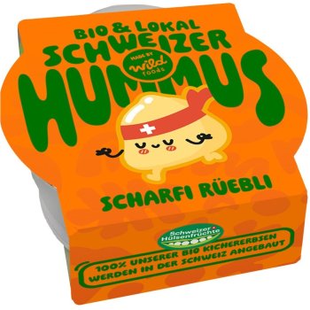 *DISCOUNT: BBD 13.11.25* Swiss Spicy Carrot Hummus Organic, 150g