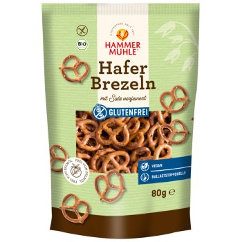 *AKTION: MHD 01.12.25* Mini-Brezel Hafer Glutenfrei Bio, 80g