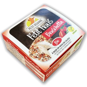 *AKTION: MHD 21.11.25* Petit Frais Bruschetta Vegane Alternative Weichkäse Bio, 160g