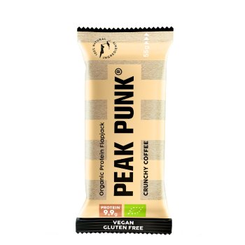 *DISCOUNT: BBD 25.02.26* Peak Punk Protein Oat Bar Crunchy Coffee Organic, 55g