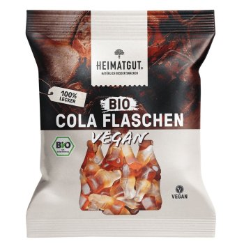 *DISCOUNT: BBD 01.03.26* Fruit Gum Cola Bottles Organic, 100g