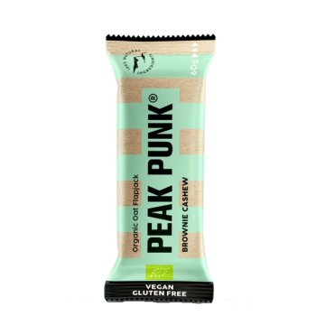*AKTION: MHD 06.03.26* Peak Punk Haferriegel Brownie Cashew Bio, 60g