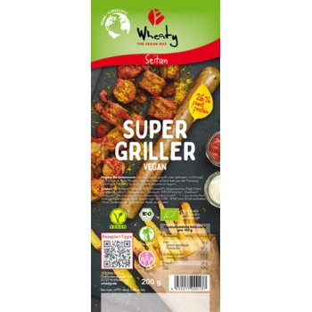Super Griller Vegan Sausage Organic, 200g